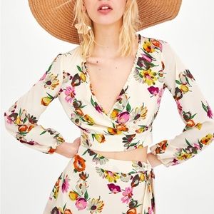 Zara 2 Piece Floral Set 